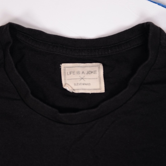 Vintage t-shirt Life is a Joke, Eleven Paris SAVAG - Picture 2 of 4